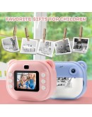 Детски фотоапарат с принтер и селфи камера